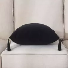 Декоративная наволочка Sofi De Marko Кэтрин (черная), 45х45