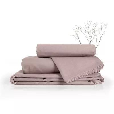 Комплект постельного белья “Verossa” Melange (mokko), семейный