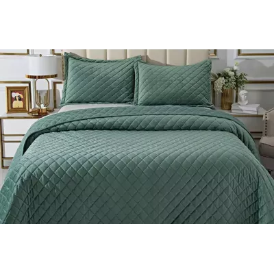 Покрывало Sofi De Marko “Натаниэль” (изумруд), 160x220