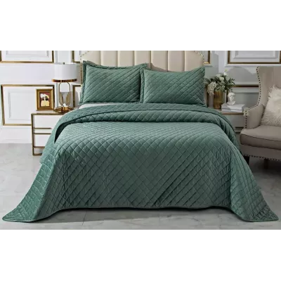 Покрывало Sofi De Marko “Натаниэль” (изумруд), 160x220