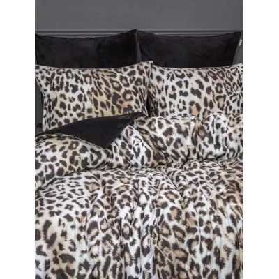 Комплект с одеялами KAZANOV.A “Барс” жемчужный трюфель (египетский хлопок-велюр), евро