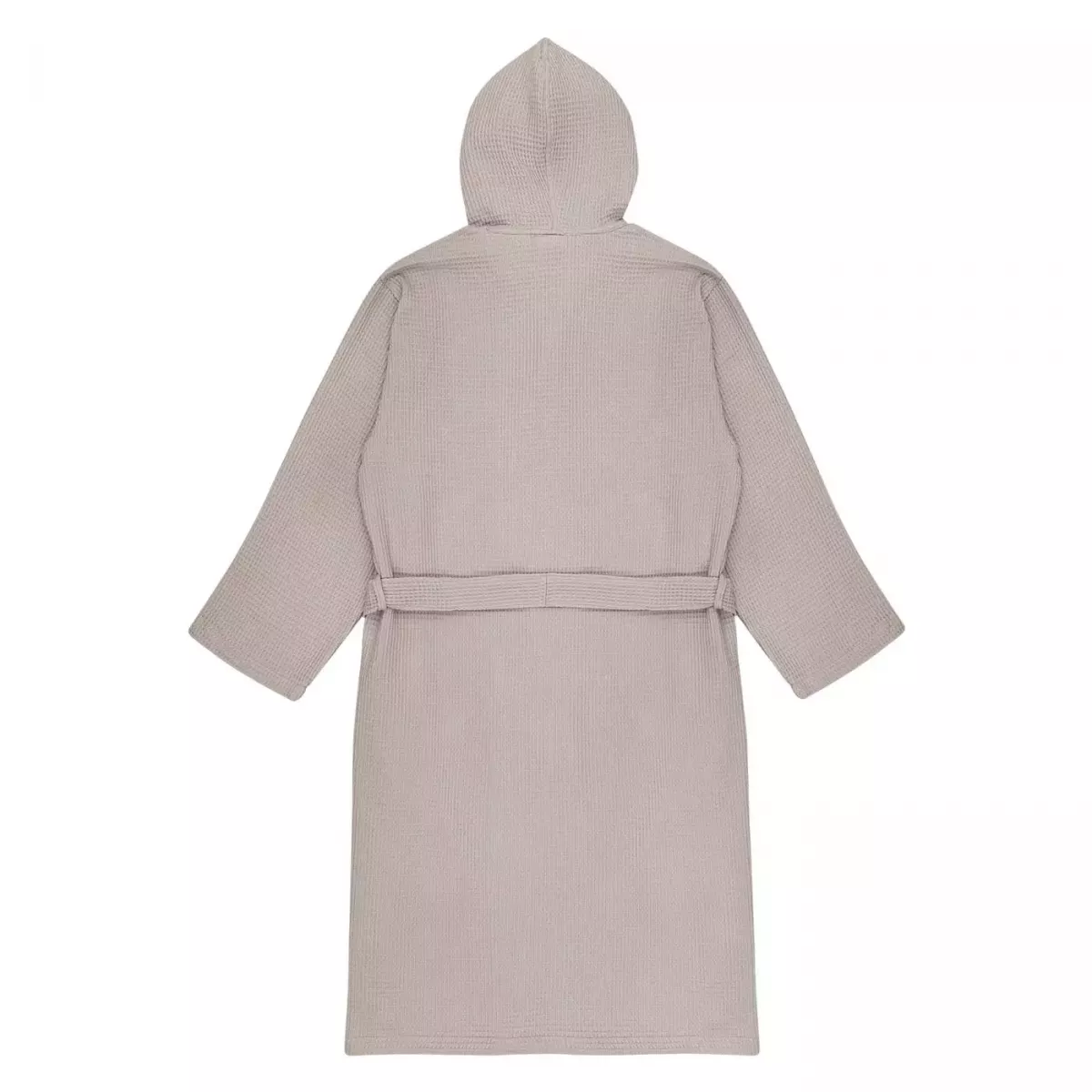 Халат вафельный с капюшоном Sofi de Marko “Naomi” (пудра)