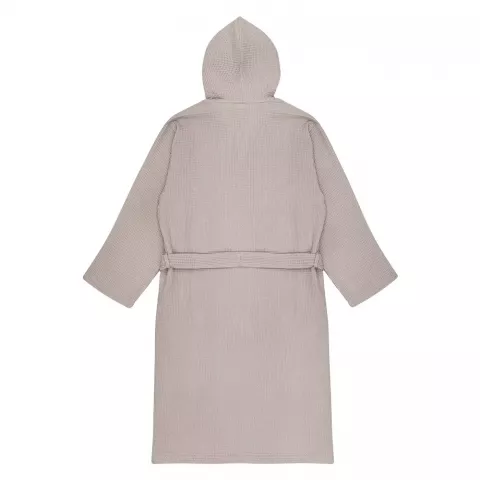 Халат вафельный с капюшоном Sofi de Marko “Naomi” (пудра)
