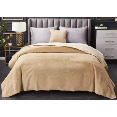 Плед-покрывало Sofi De Marko “Антуан” (беж), 220x240