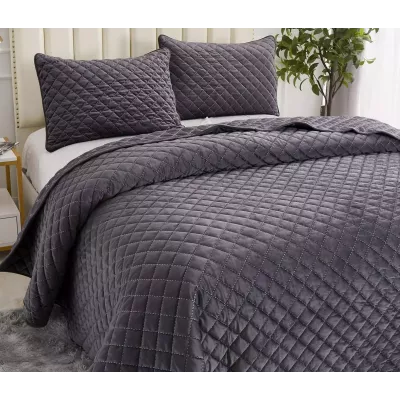 Покрывало Sofi De Marko “Мартин” (антрацит), 240x260