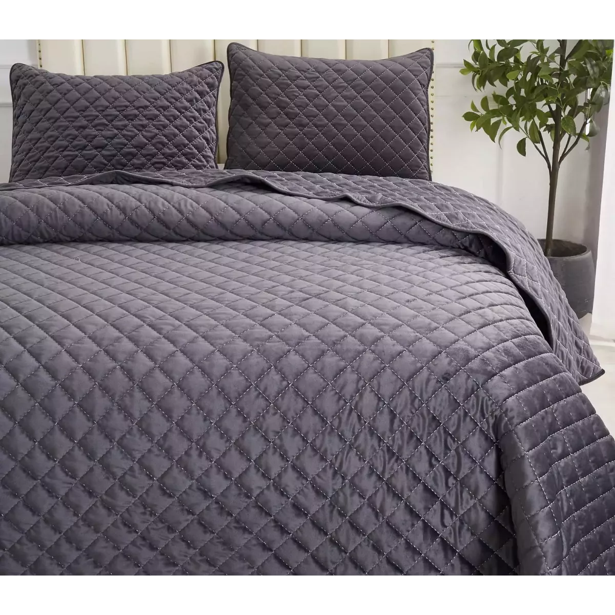 Покрывало Sofi De Marko “Мартин” (антрацит), 240x260