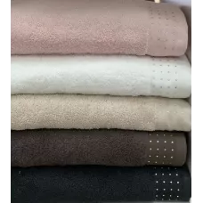 Махровое лицевое полотенце Sofi De Marko “Holly” (пудра), 50х90