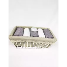 Комплект полотенец Sofi de marko “Ирис” (фиолет), 30x50 (5 шт)