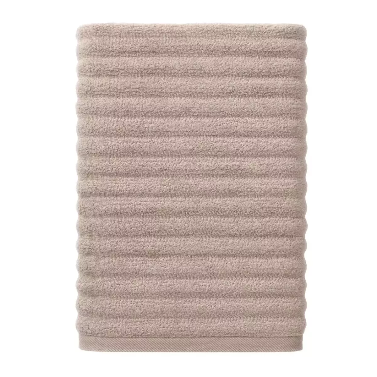 Махровое банное полотенце Soft Silver "Wave Tactile" (Песчаный берег), 70х140