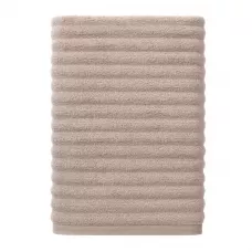 Махровое банное полотенце Soft Silver "Wave Tactile" (Песчаный берег), 70х140