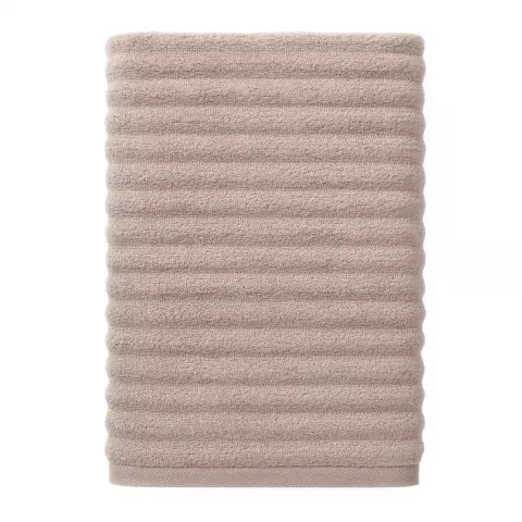 Махровое банное полотенце Soft Silver "Wave Tactile" (Песчаный берег), 70х140