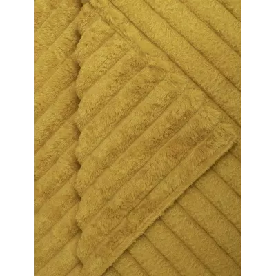 Плед TexRepublic “Вельвет” (охра), 200x220