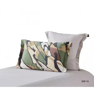 Комплект постельного белья Karteks "Сатин цветной комбинированный" SKB-016, евро