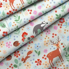 Комплект постельного белья "WENGE" kids (Forest dwellers), 1.5 спальный