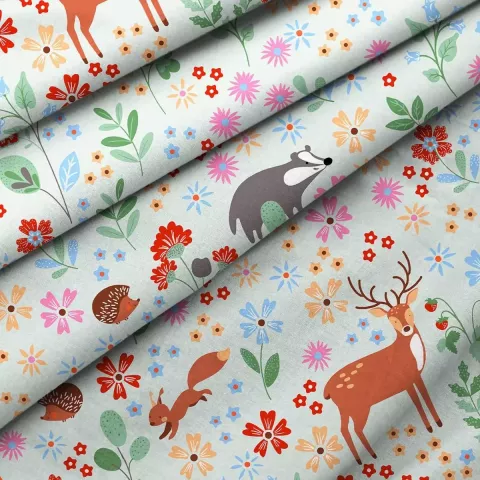 Комплект постельного белья "WENGE" kids (Forest dwellers), 1.5 спальный