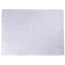 Махровое полотенце для ног (белое) “Нордтекс”, 50х70