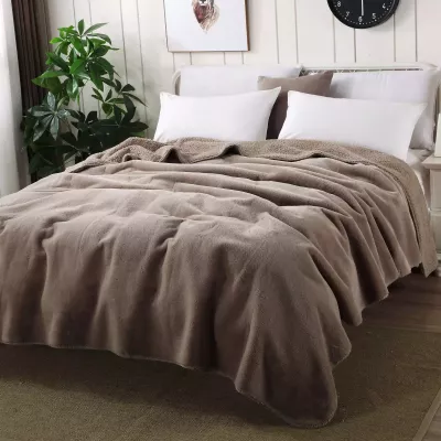 Плед меховой Sofi de Marko “Аурелия” (бежевый), 160x220