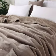 Плед меховой Sofi de Marko “Аурелия” (бежевый), 160x220