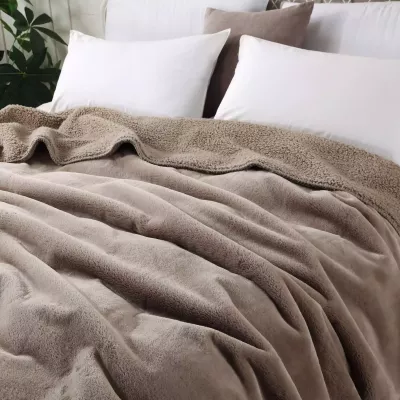 Плед меховой Sofi de Marko “Аурелия” (бежевый), 160x220