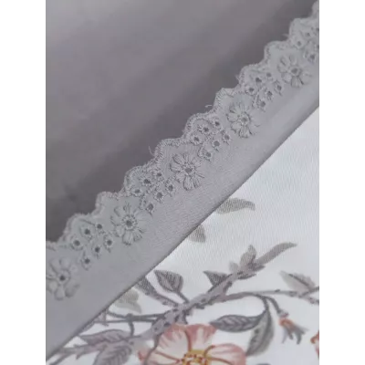 Комплект с одеялом KAZANOV.A Corsica Village "Бетти" жемчуг капучино (премиум хлопок), евро