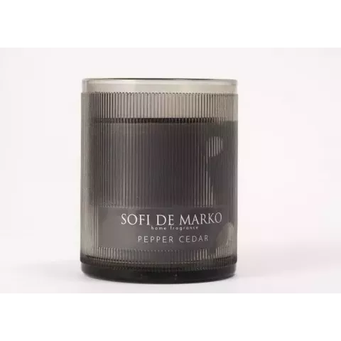 Свеча ароматическая большая Sofi De Marko "Pepper Сedar" (500гр), 1 шт