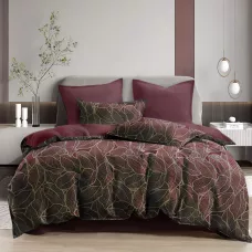 Комплект постельного белья Sofi de Marko “Беверли" (бордо), евро