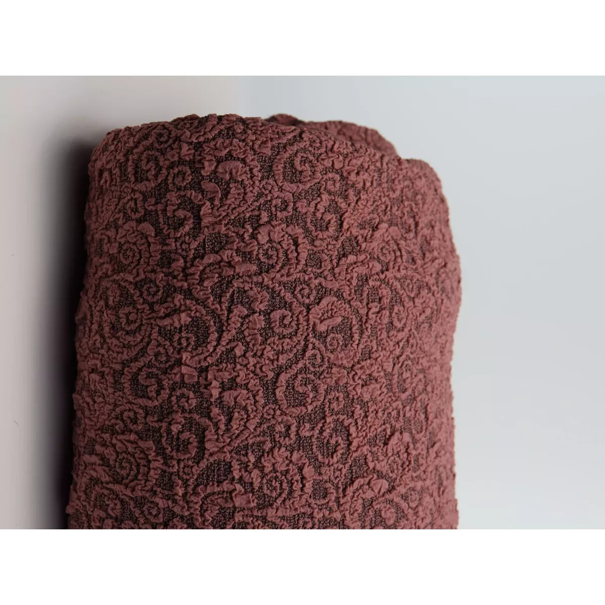 Чехол на кресло Жаккард розовый