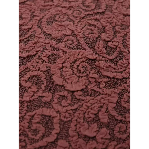 Чехол на кресло Жаккард розовый