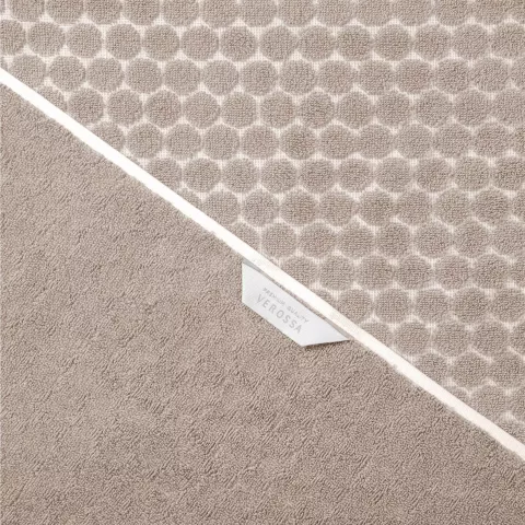 Набор полотенец Verossa "Dots tactille" Кофе/Белый, 50х90 и 70х140