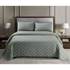 Покрывало Sofi De Marko “Иоланта” (зеленая), 240x260