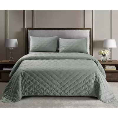 Покрывало Sofi De Marko “Иоланта” (зеленая), 240x260