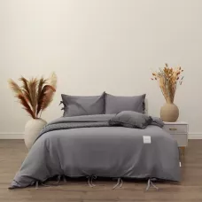 Комплект постельного белья Sofi de Marko “Аредель" (серый), 1.5 спальный