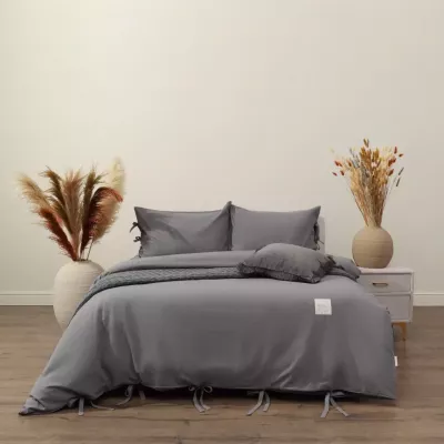 Комплект постельного белья Sofi de Marko “Аредель" (серый), 1.5 спальный