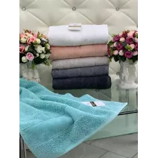 Махровое банное полотенце Sofi De Marko “Ronald” (персик), 70х140