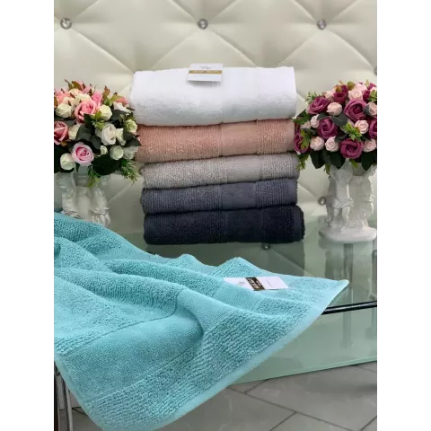 Махровое банное полотенце Sofi De Marko “Ronald” (персик), 70х140