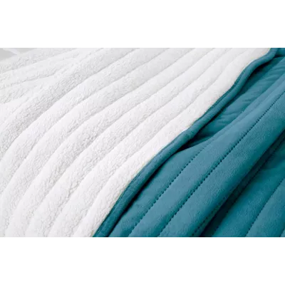 Плед-покрывало Sofi De Marko “Либерти” (синий), 160x220