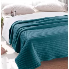 Плед-покрывало Sofi De Marko “Либерти” (синий), 160x220