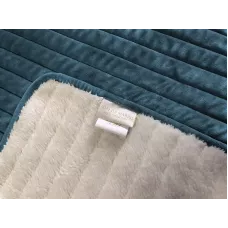 Плед-покрывало Sofi De Marko “Либерти” (синий), 160x220