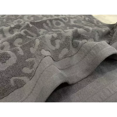 Махровое полотенце Sofi De Marko “Tiger” (антрацит), 70x140