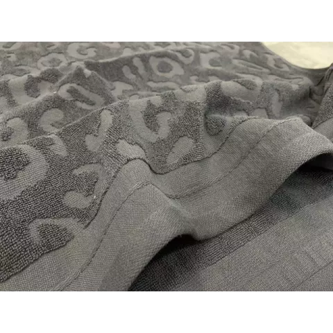 Махровое полотенце Sofi De Marko “Tiger” (антрацит), 50x90