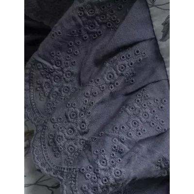 Комплект с одеялом KAZANOV.A Corsica Village "Бовари" жемчуг графит (премиум хлопок), евро