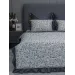 Комплект с одеялом KAZANOV.A Corsica Village "Бовари" жемчуг графит (премиум хлопок), евро