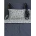 Комплект с одеялом KAZANOV.A Corsica Village "Бовари" жемчуг графит (премиум хлопок), евро