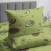 Комплект постельного белья Волшебная ночь "Авокадо", евро