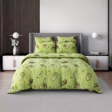 Комплект постельного белья Волшебная ночь "Авокадо", евро