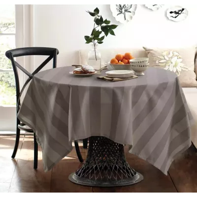 Скатерть Волшебная ночь “Рогожка” (зебра/шоколад), 165x200