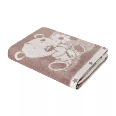 Полотенце махровое детское Облачко “Дружба мишек”, 100х100