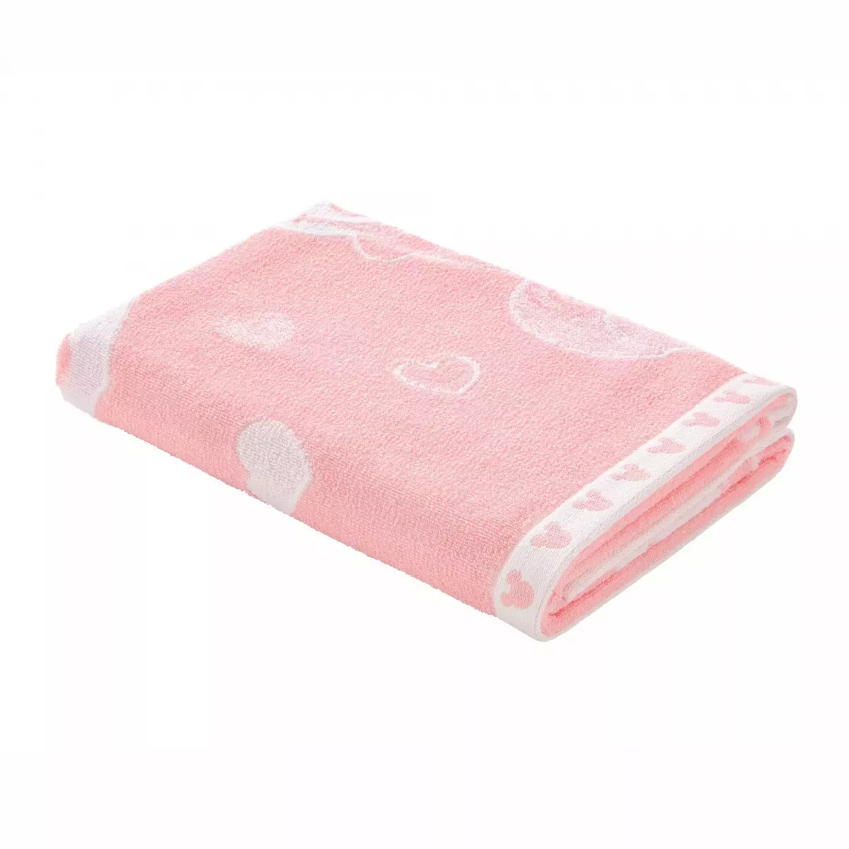 Полотенце махровое детское Облачко “Mickey&Minnie” we love, 100х100