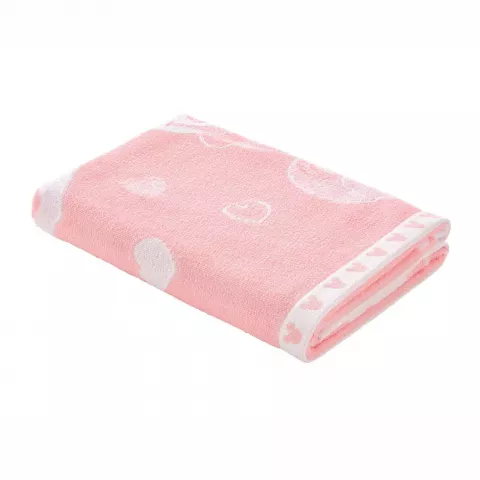 Полотенце махровое детское Облачко “Mickey&Minnie” we love, 100х100