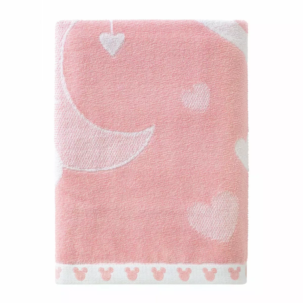 Полотенце махровое детское Облачко “Mickey&Minnie” we love, 100х100